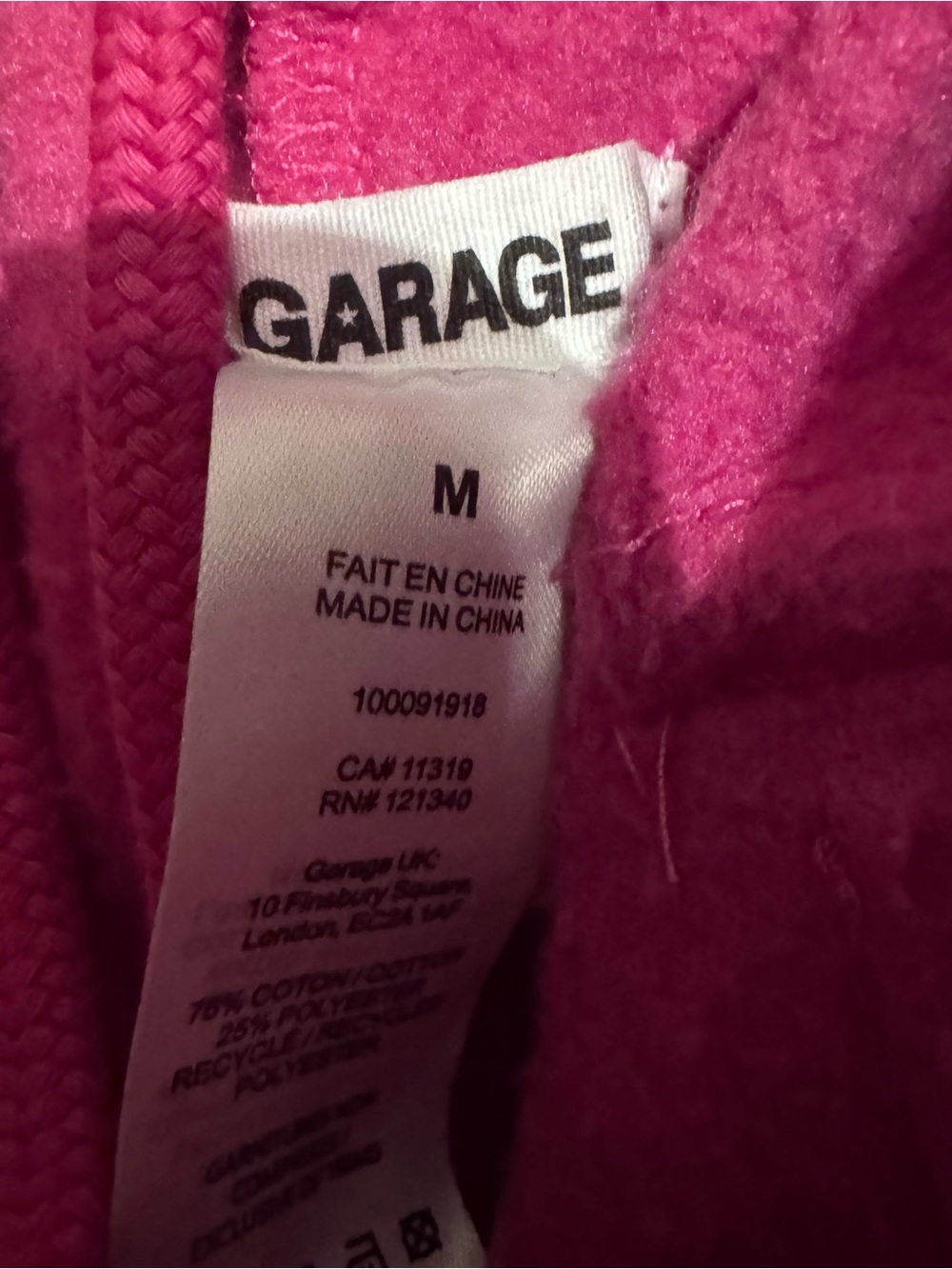 Garage Raspberry Cheeks Cargo Sweatpants - Picture 5 of 6